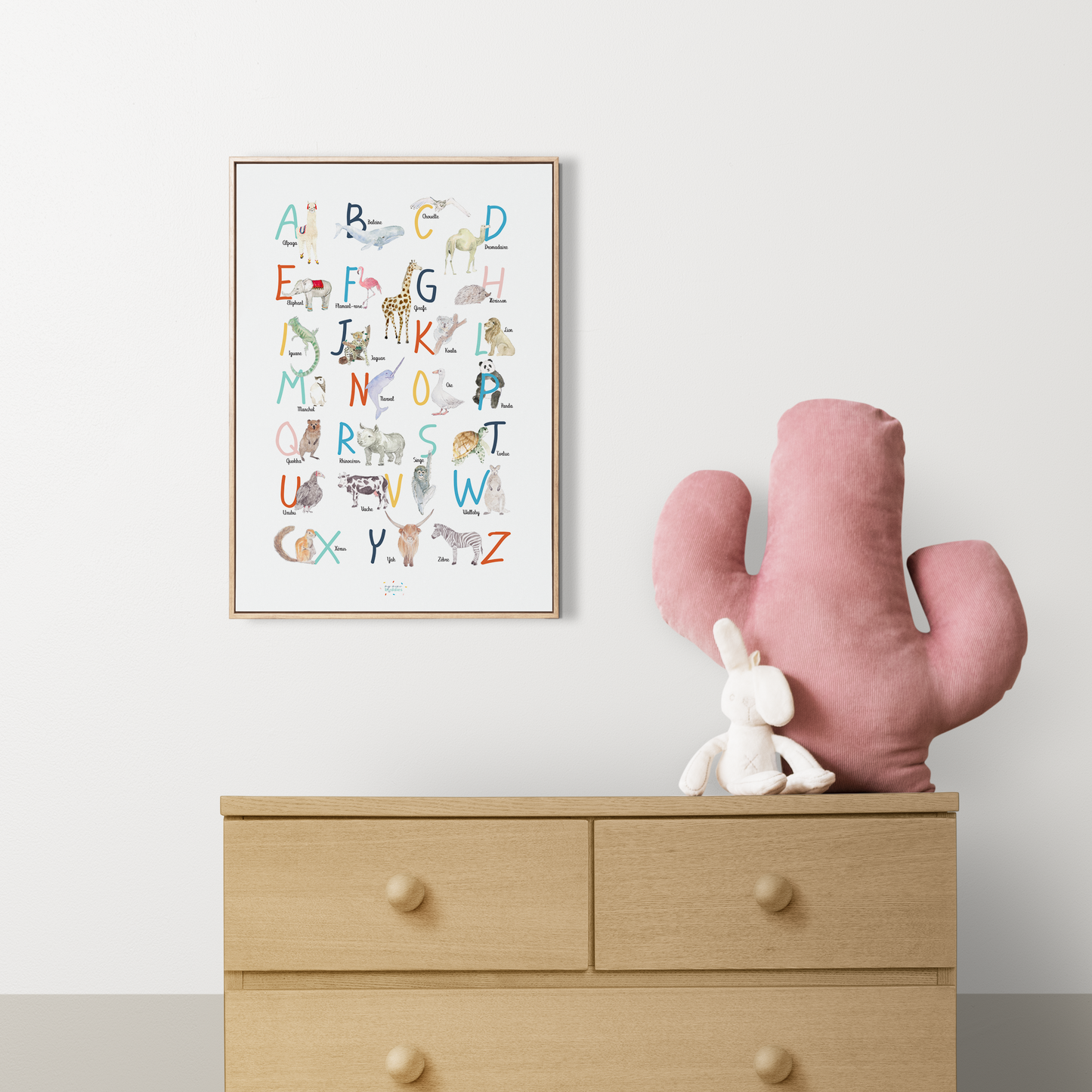 Poster Alphabet - My Mini Buddies chambre enfant