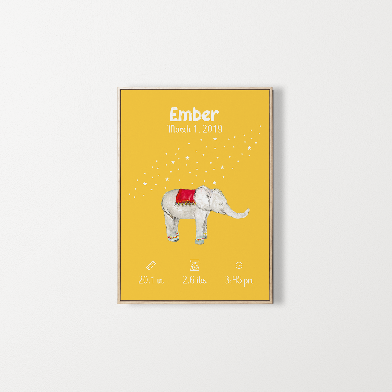 newborn_customized_poster_elephant